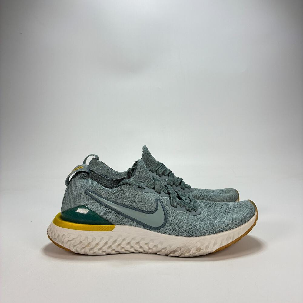 Nike Epic React Flyknit 2 Aviator Grey Running Shoes AQ3243-005 Youth Size 4Y